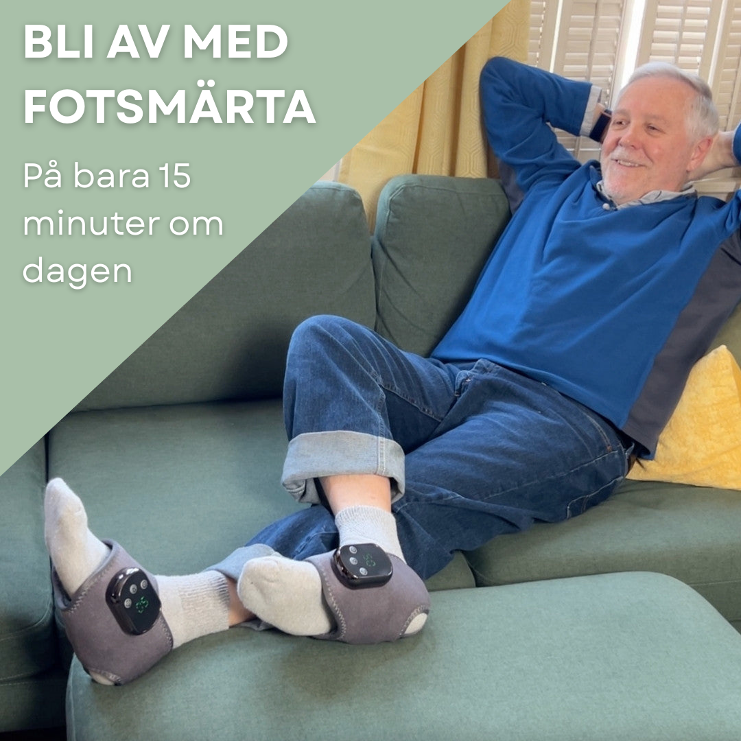FotTerapi+ - Lindra hälsmärta, svullnad och trötta fötter