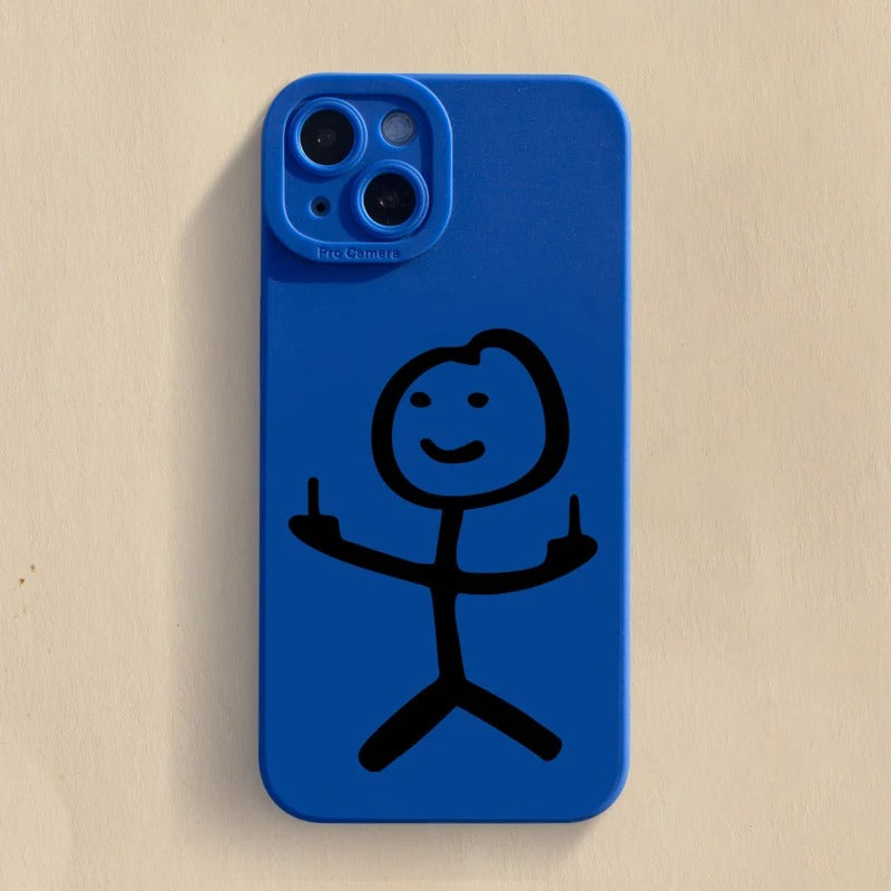 F* Off Stickman – iPhone Skal